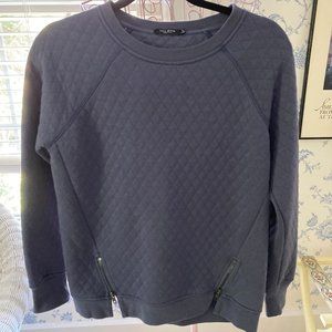 Sweatshirt diamond quilted